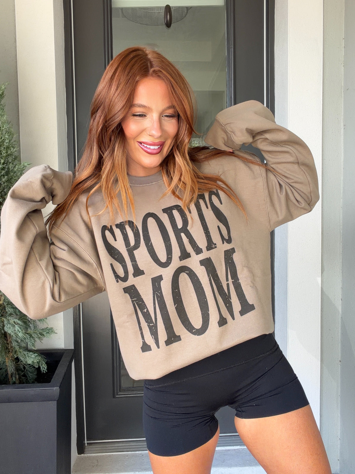 Sports Mom Graphic Top