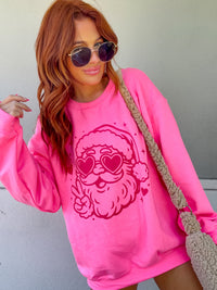 Peace Santa C.O.C. Graphic Pullover