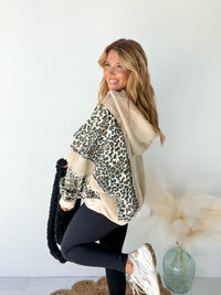 All Out Mode Leopard Fleece Jacket