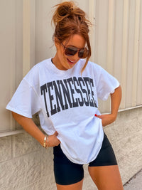 Black Varsity States Graphic Tee