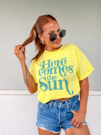 Here Comes The Sun Graphic Top