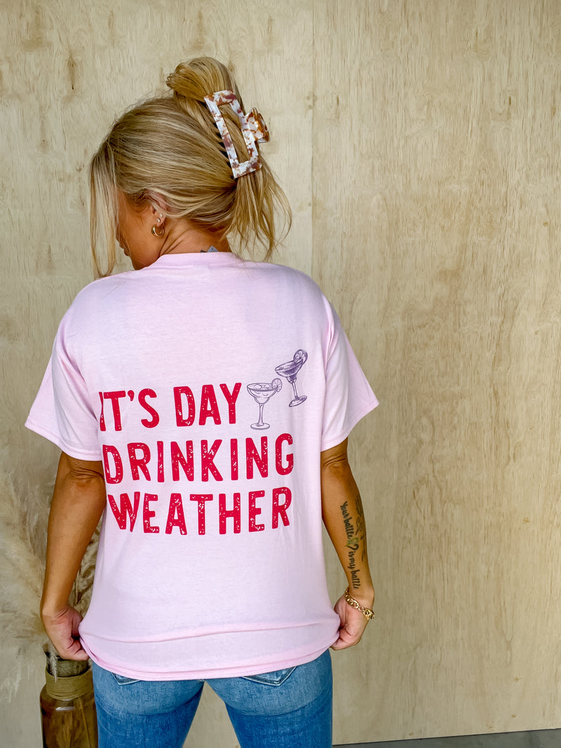 Day Drinking Weather Graphic Tee