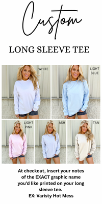 LONG SLEEVE Graphic Top