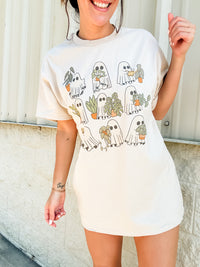 Plant Ghosts Graphic Top