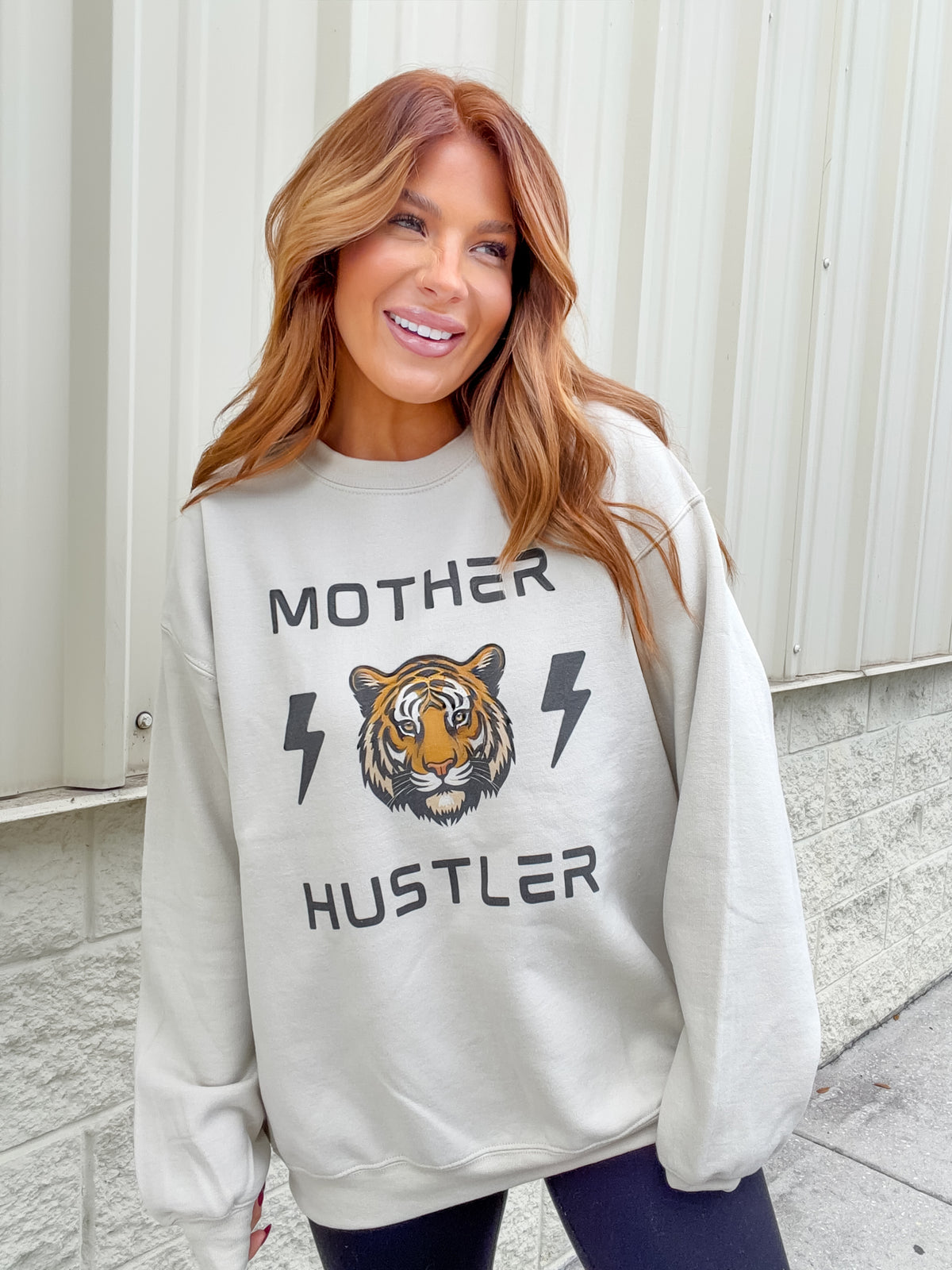 Mother Hustler Graphic Top