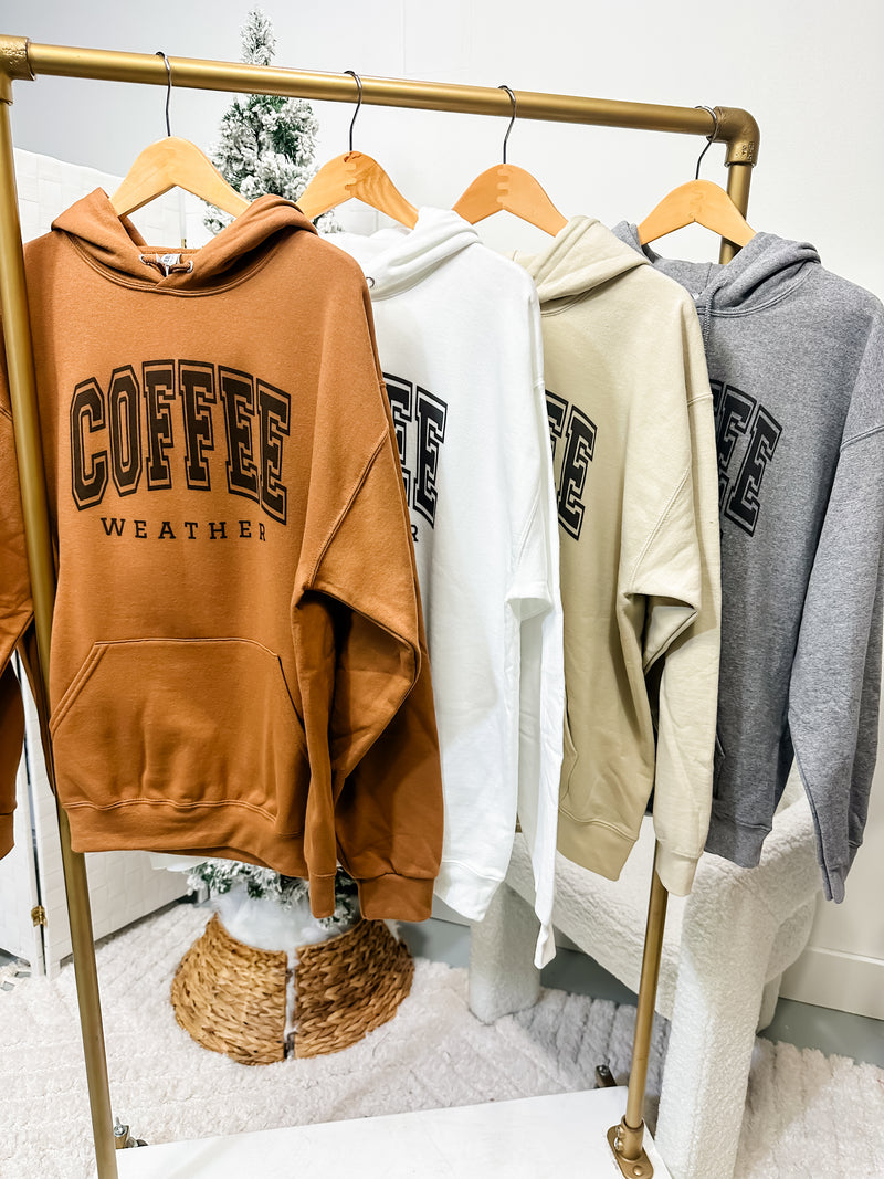 Coffee Weather Graphic Hoodie