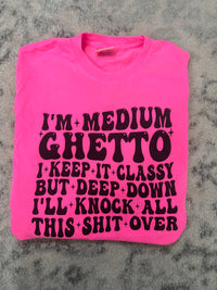 Medium Ghetto Graphic Tee