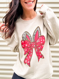 Bunny Bow Graphic Top