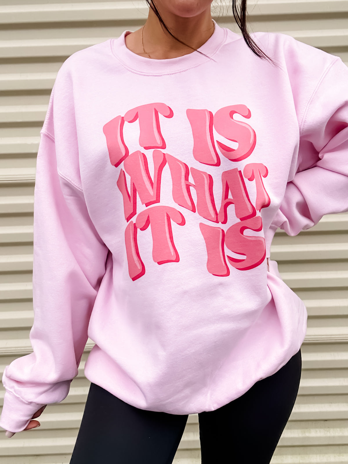 It Is What It Is Graphic Top