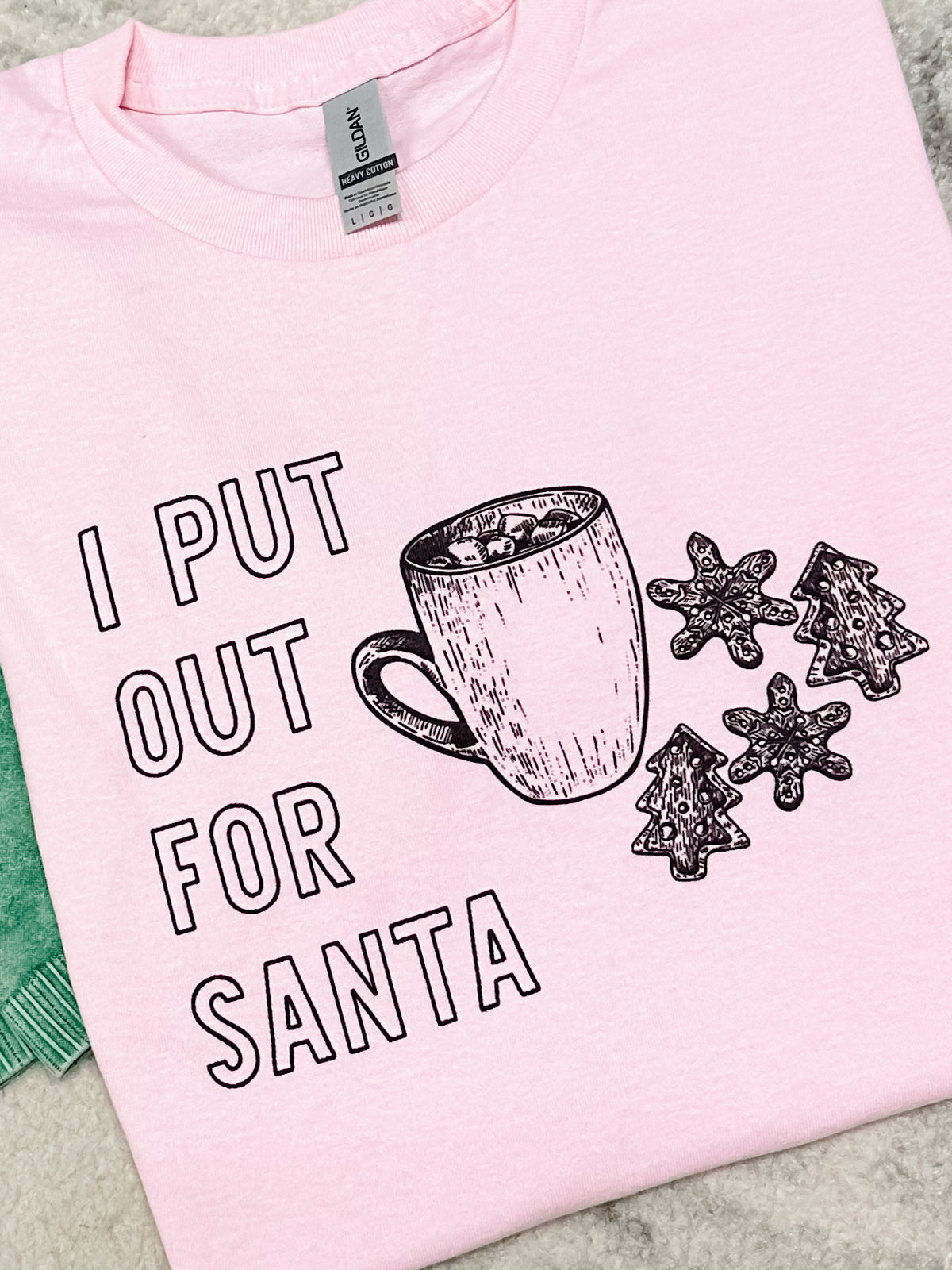 I Put Out For Santa Graphic Pullover