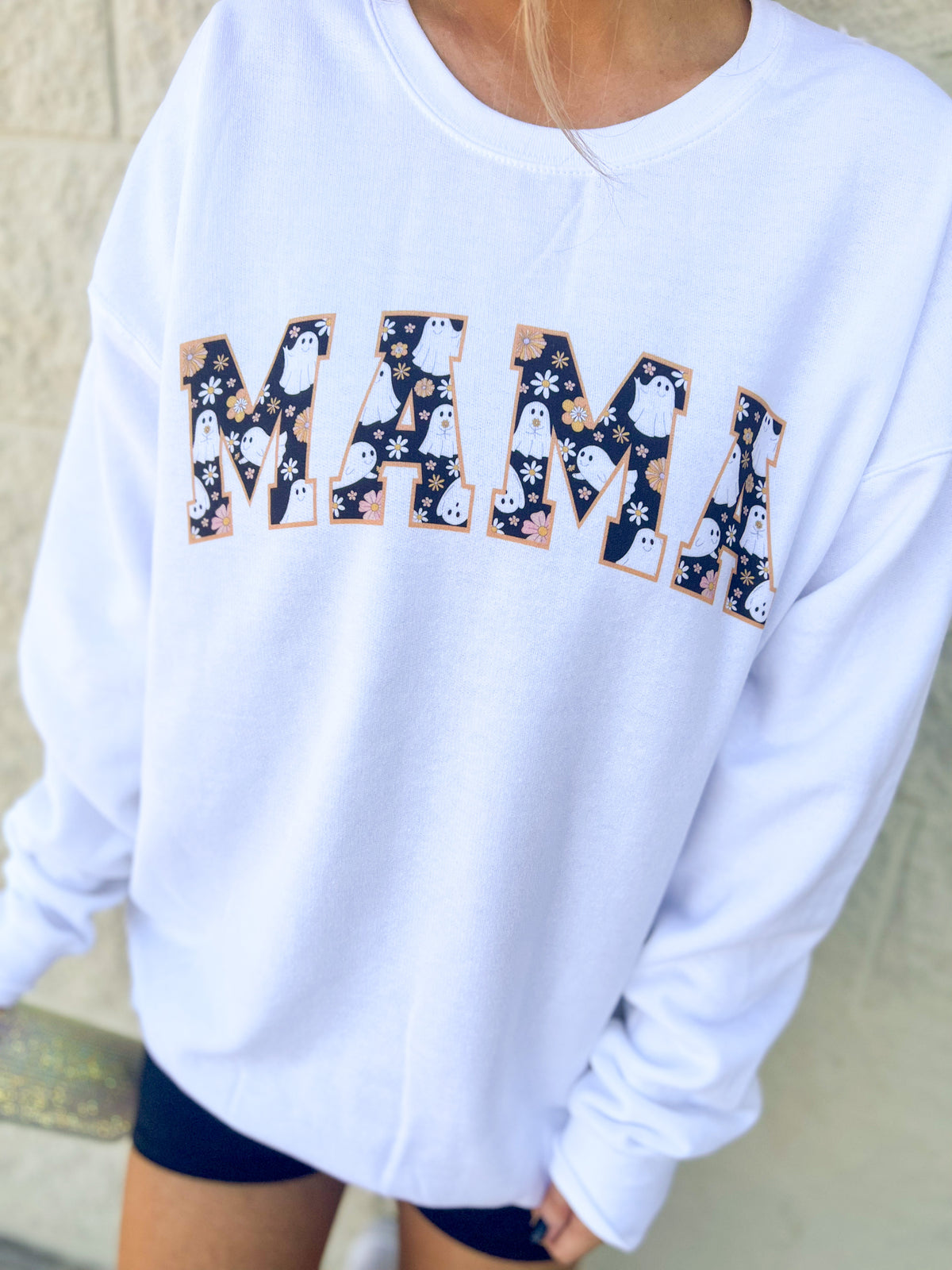 Halloween Mama Graphic Sweatshirt