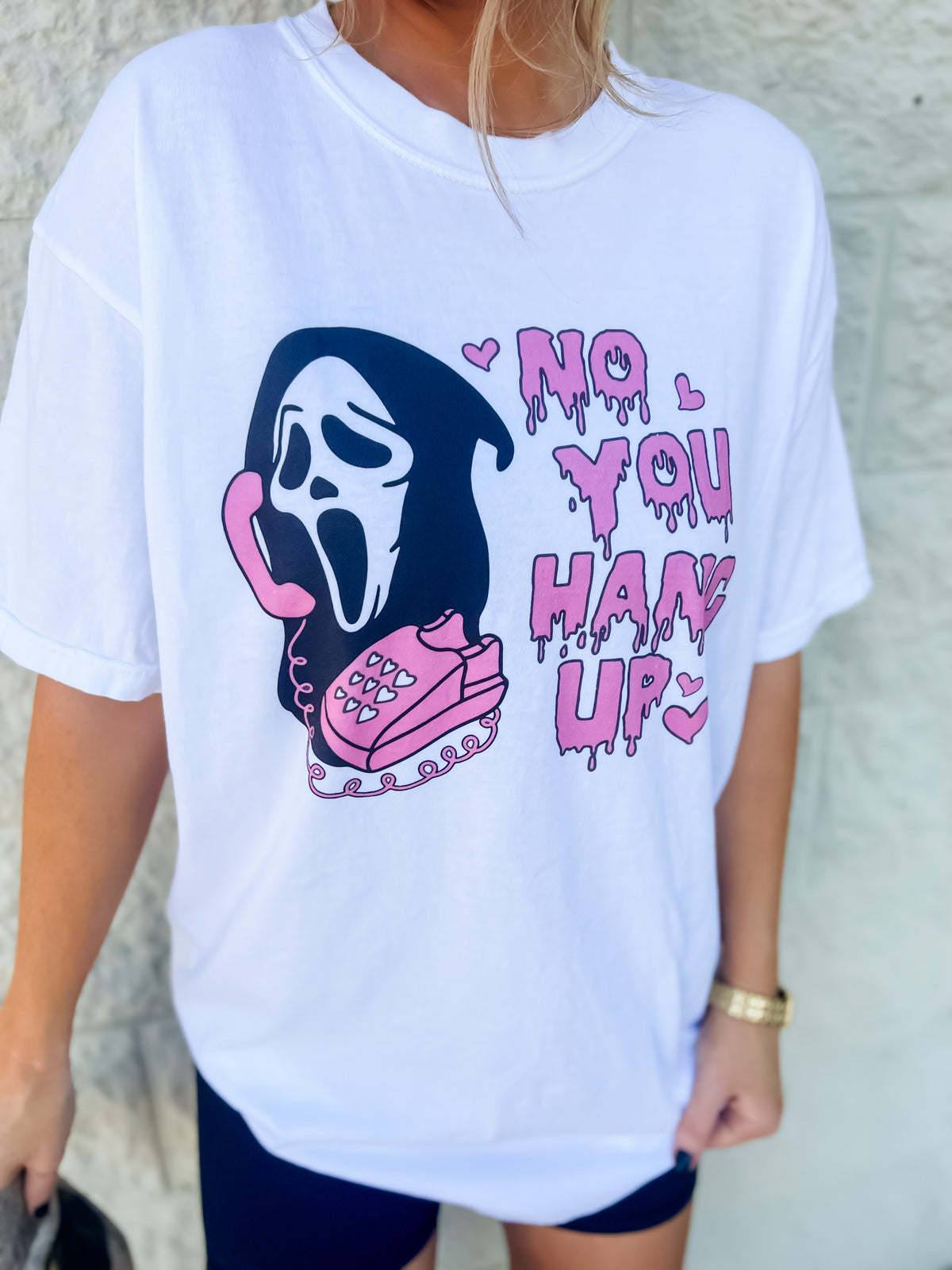 No You Hang Up Graphic Tee