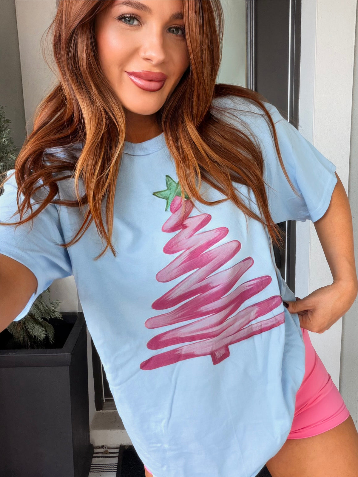 Scribble Tree Graphic Top