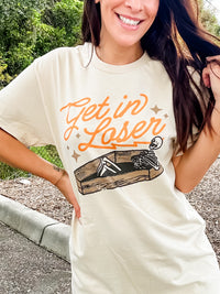Get In Loser Graphic Top