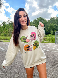 Skulls Bubblegum Graphic Top