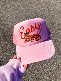 Custom Color Easy Tiger Trucker Hat
