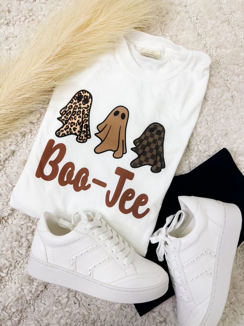 Printed Boo-Jee Ghost Graphic Tee