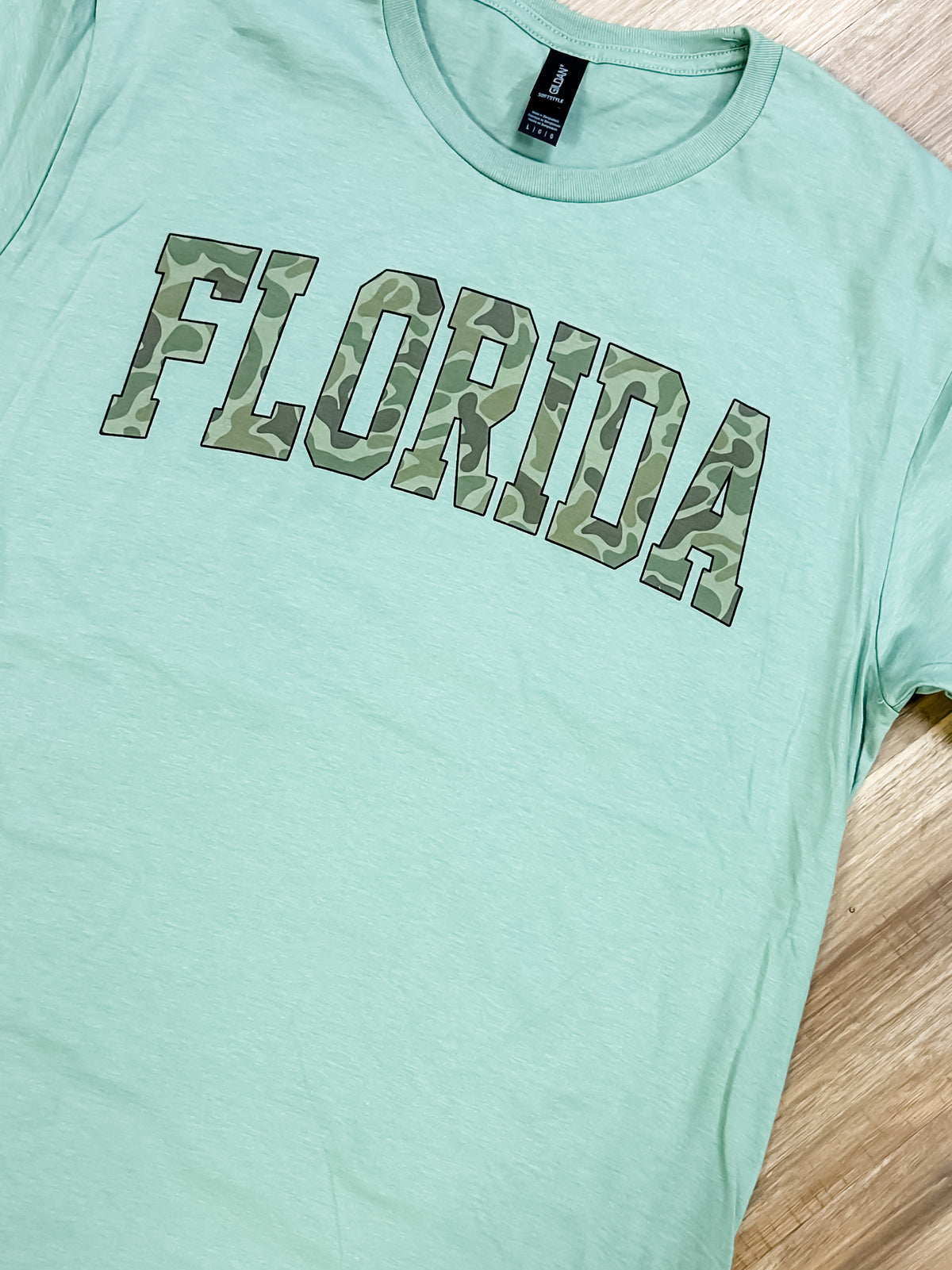 Choose Your State Camo Graphic Top