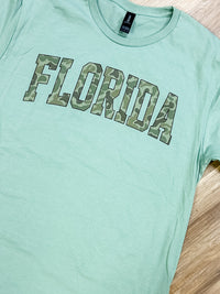Choose Your State Camo Graphic Top