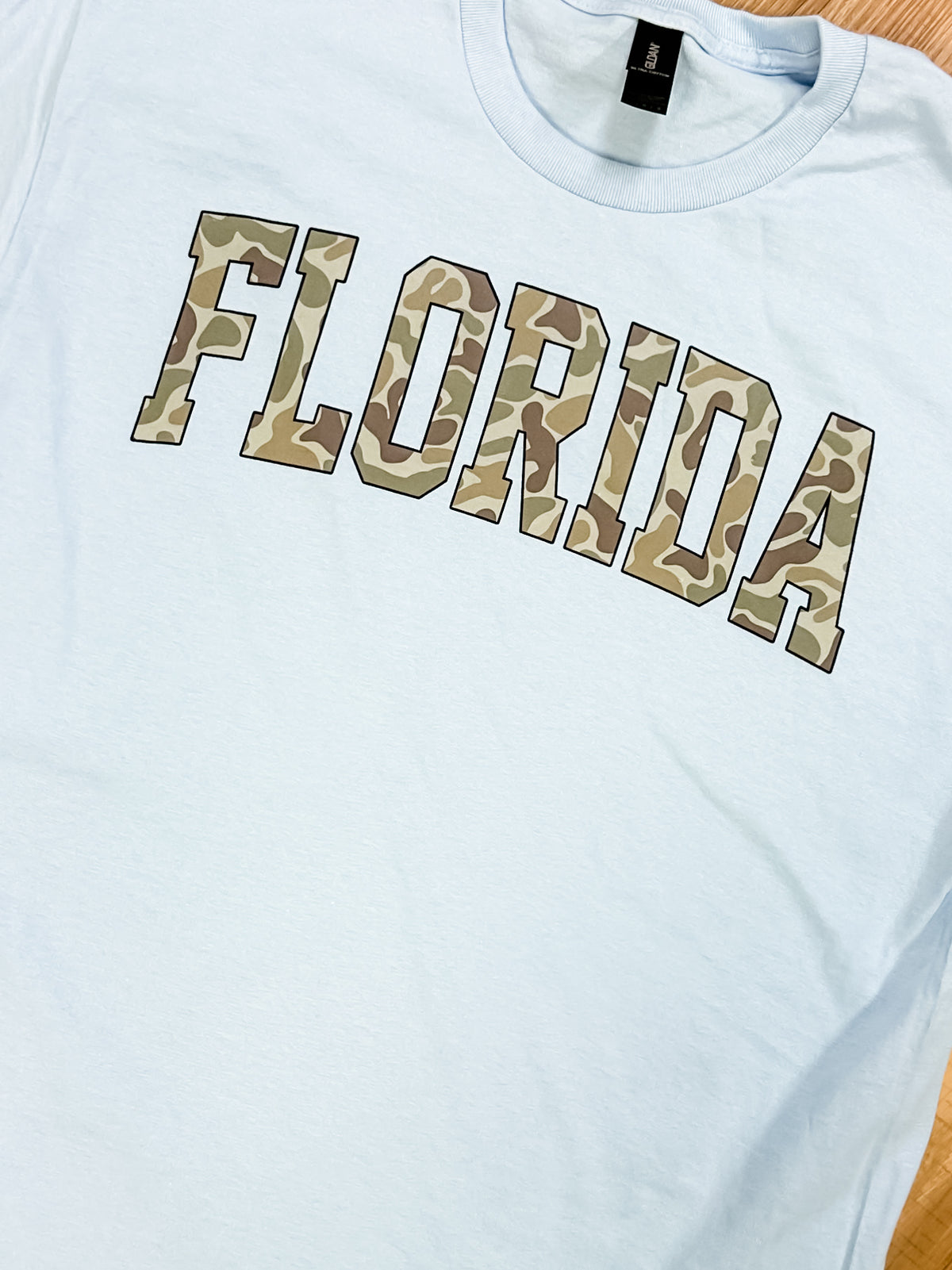 Choose Your State Camo Graphic Top