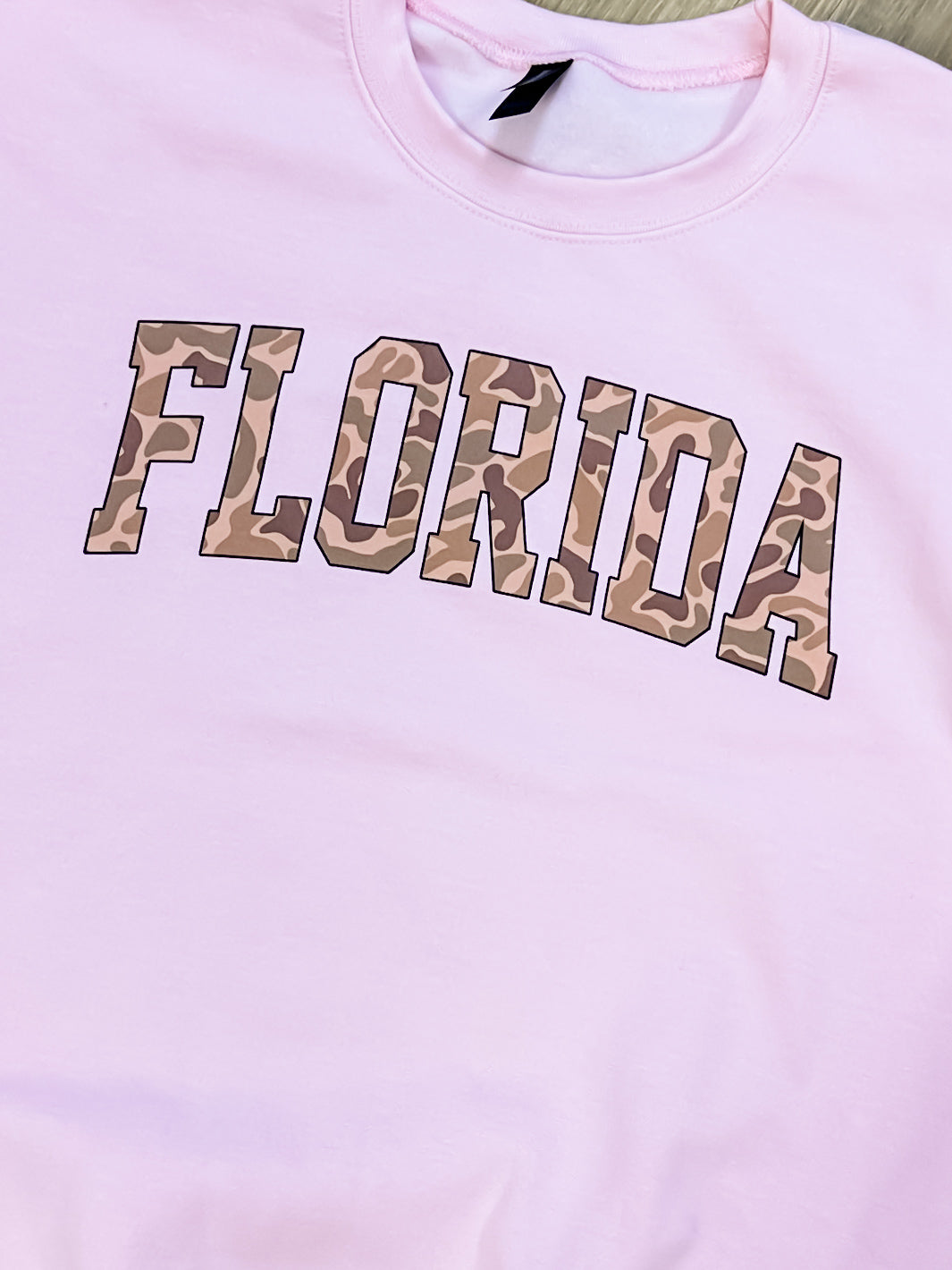 Choose Your State Camo Graphic Top