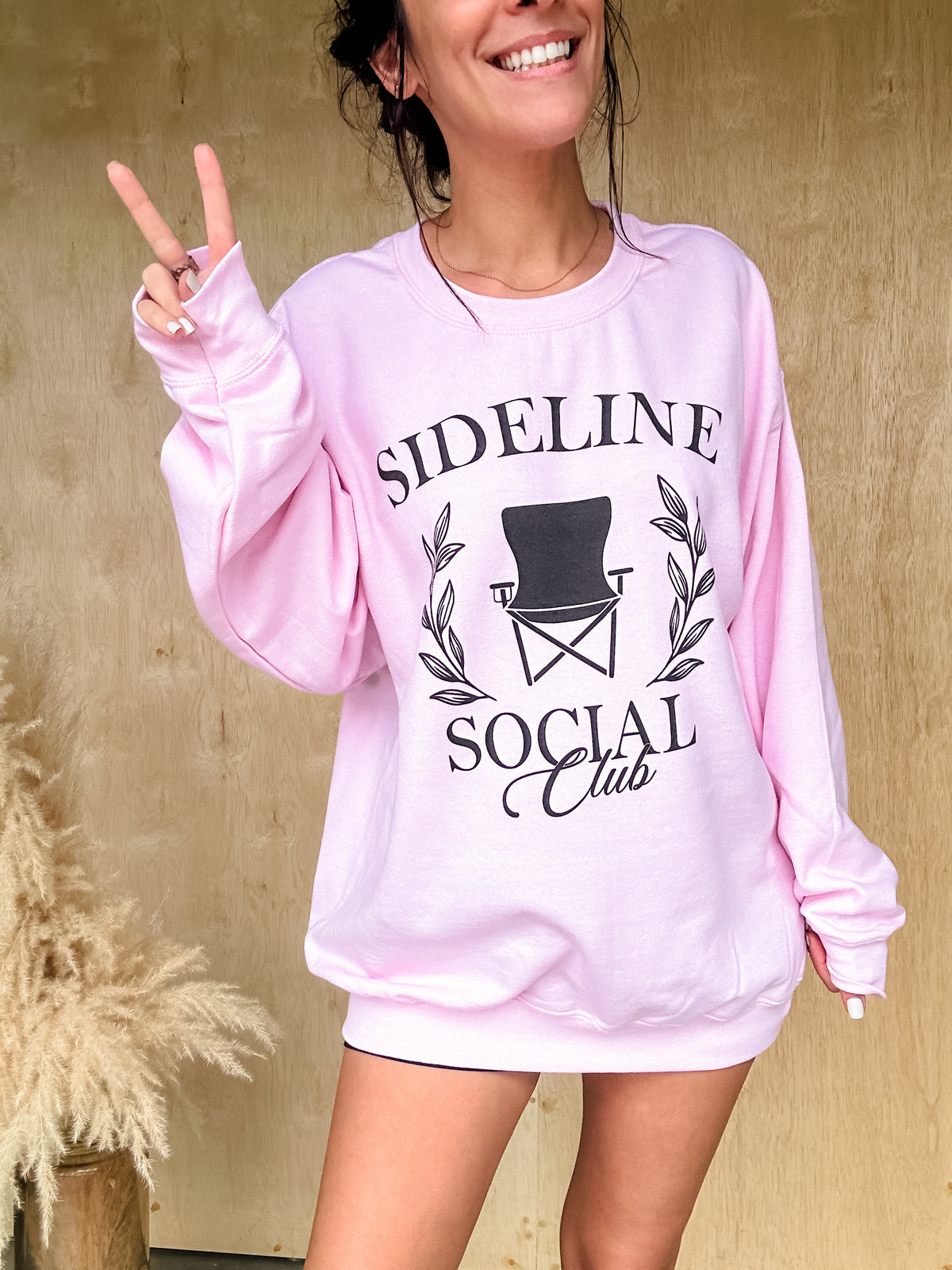 Sideline Social Club Graphic Pullover