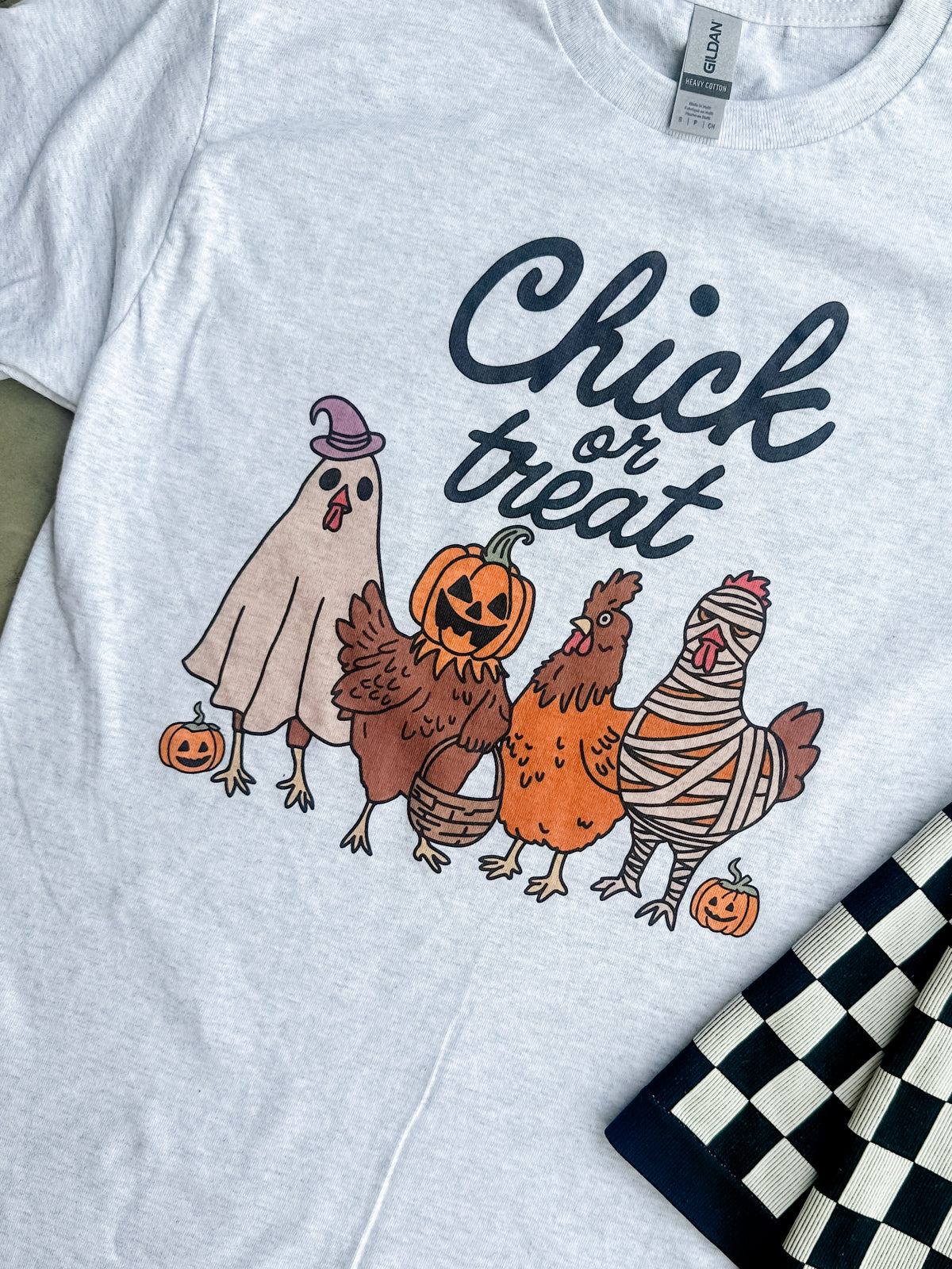 Chick Or Treat Graphic Top