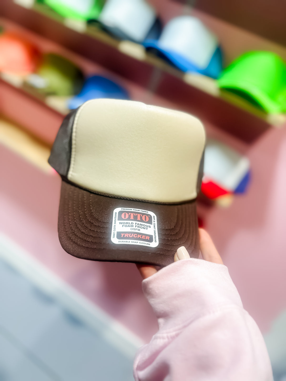 Custom Color Darlin' Camo Trucker Hat