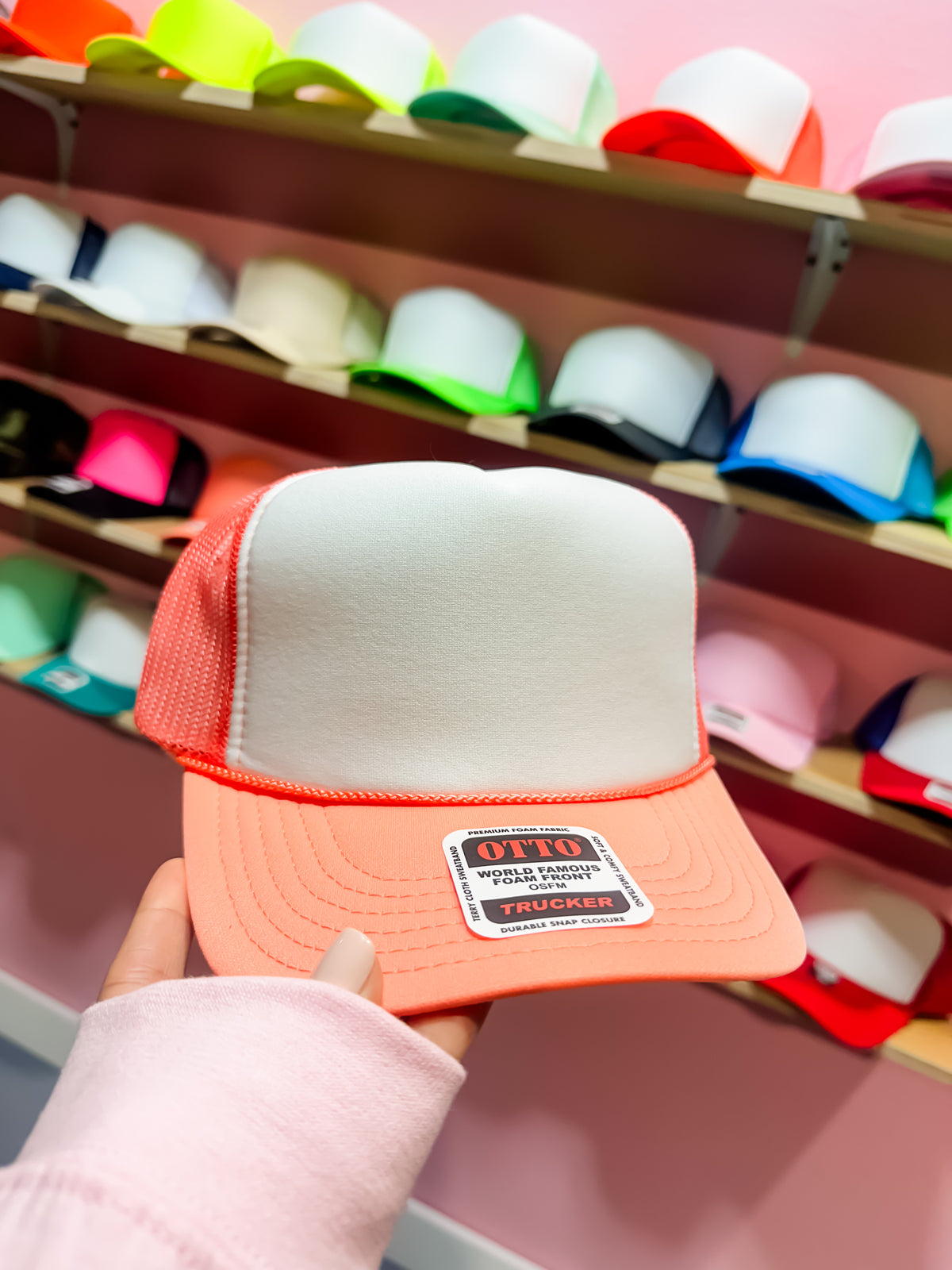 Custom Color Darlin' Camo Trucker Hat