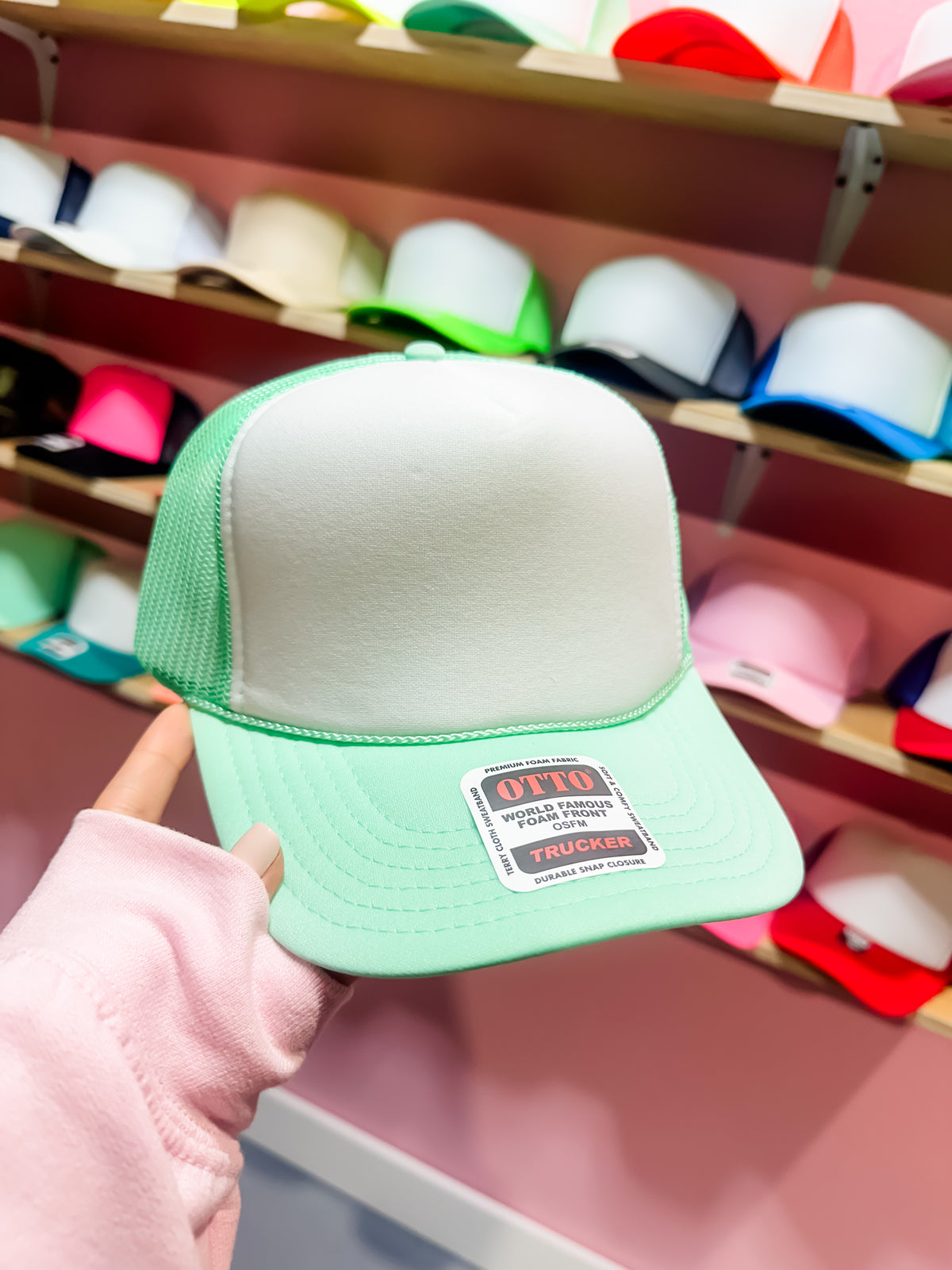 Custom Color Darlin' Camo Trucker Hat