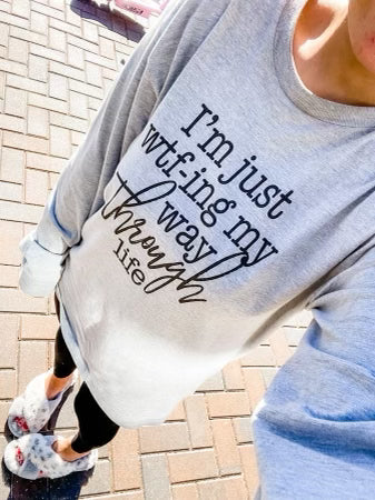 Wtf-ing Graphic Sweatshirt