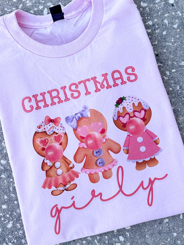 Christmas Girly Graphic Top