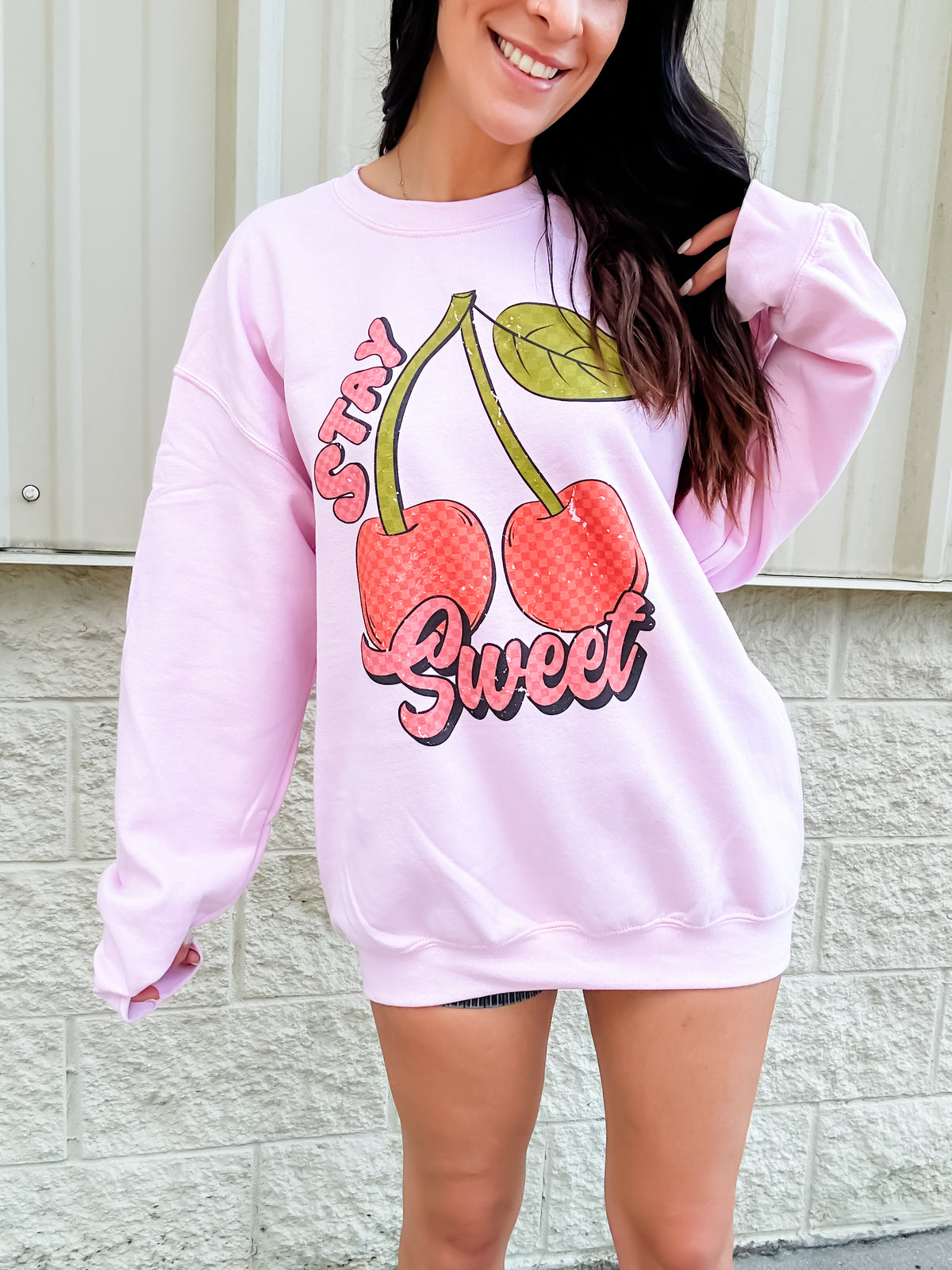 Stay Sweet Graphic Top