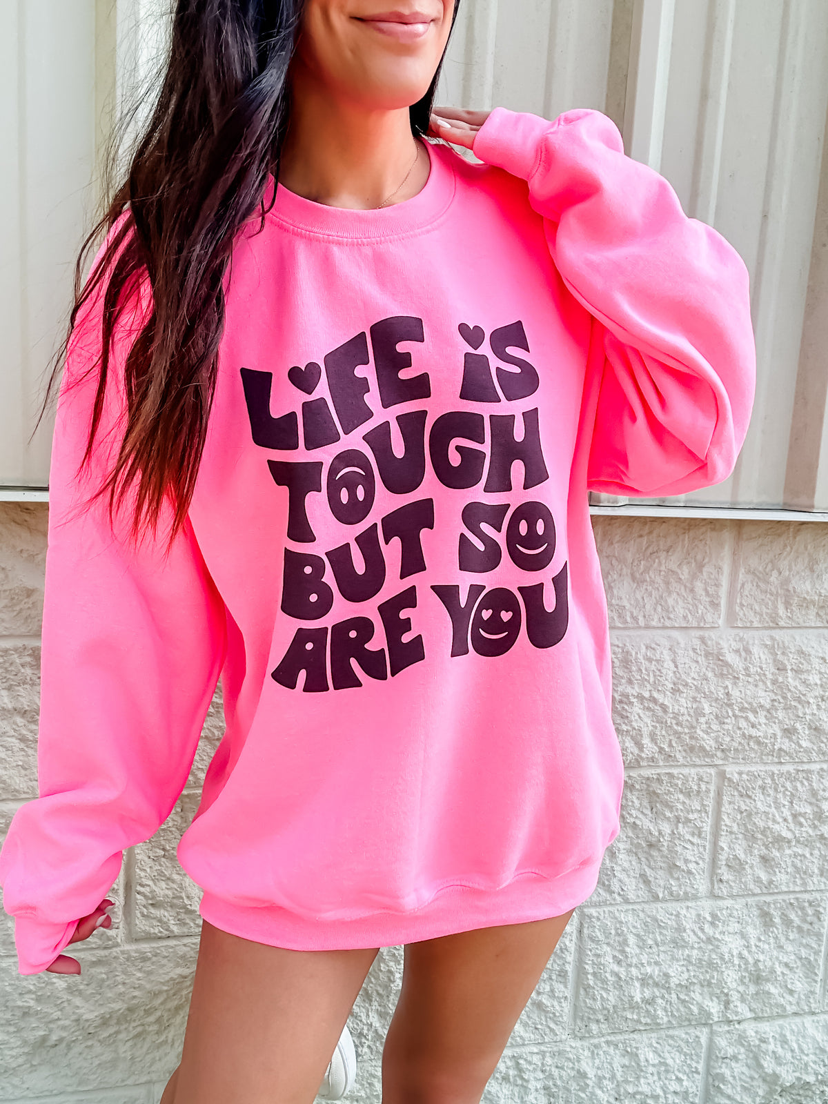 But So Are You Graphic Pullover