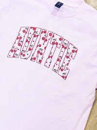 Auntie Cherry Print Graphic Top