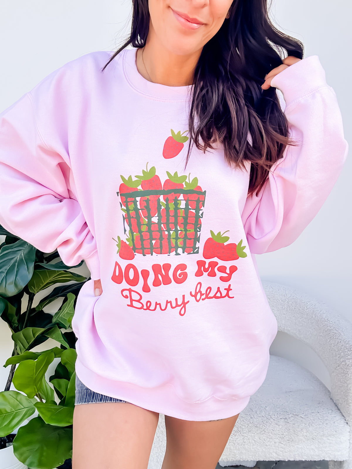 Berry Best Graphic Top