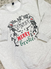 Merry & Broke Graphic Top