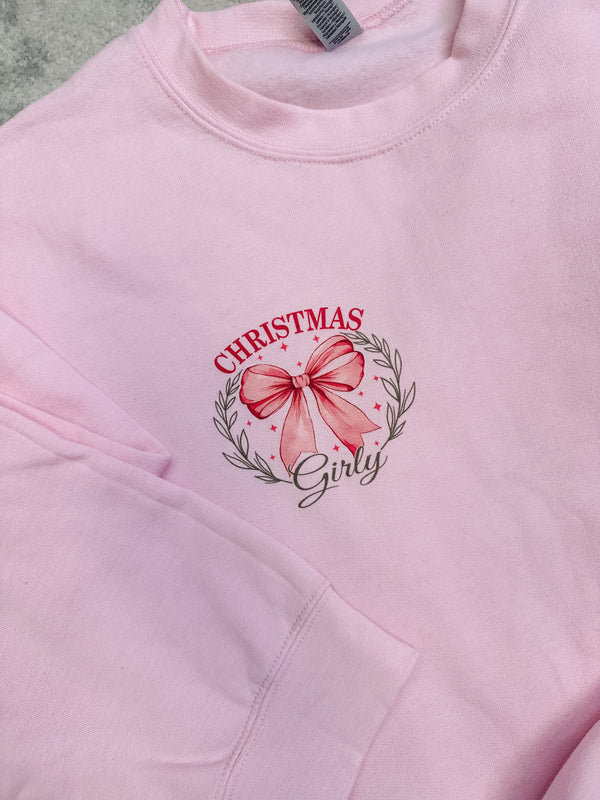 Girly Christmas Graphic Top