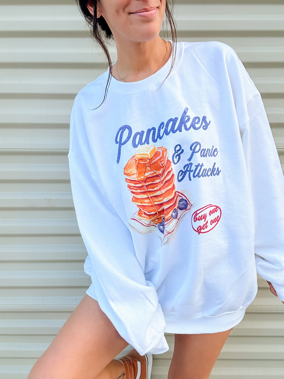 Pancakes Graphic Top