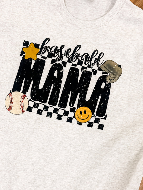 Baseball Mama Graphic Top