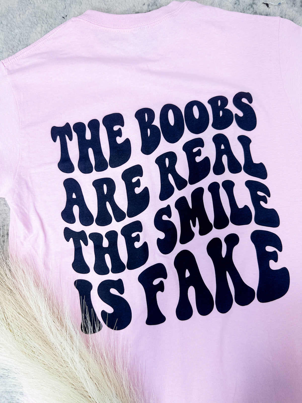 Fake Smile Graphic Tee