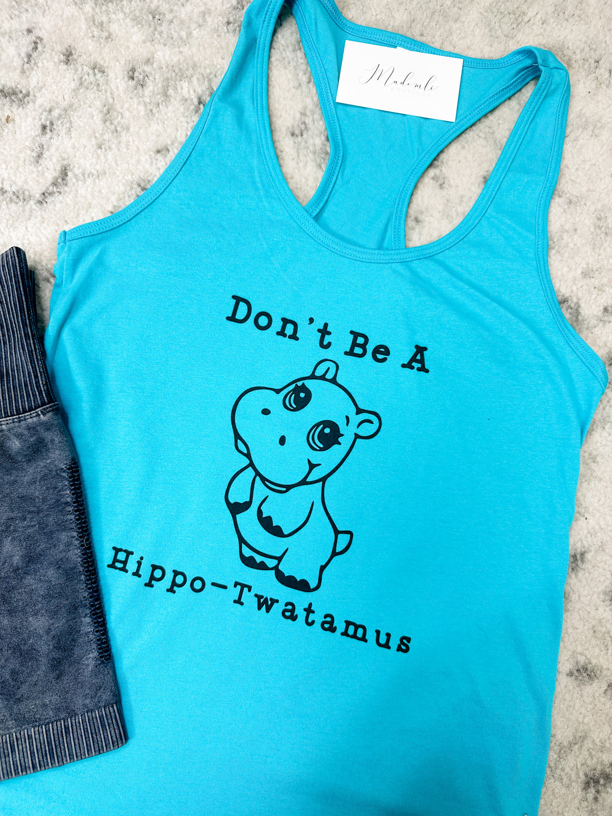 Hippo Graphic Tank