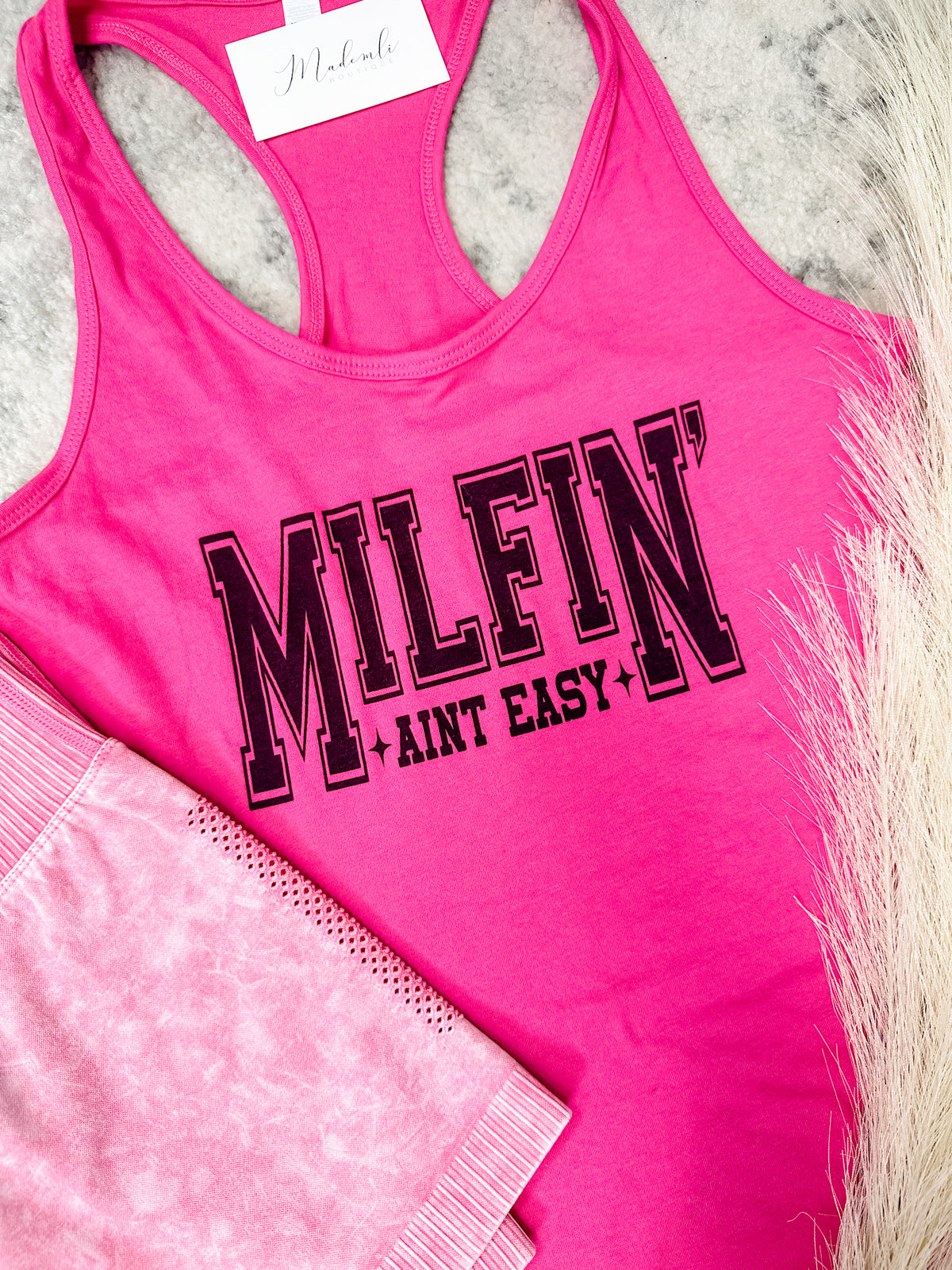 Milfin' Graphic Tank