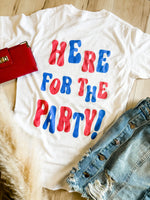 Here For The Party Graphic Tee
