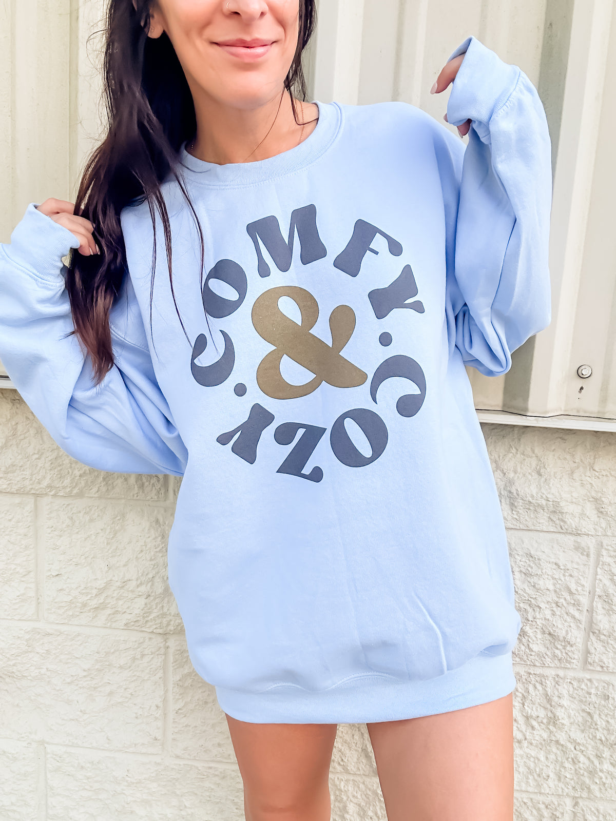 Comfy Cozy Graphic Top