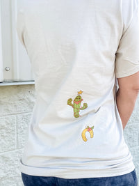 Christmas Western Sticker Trend Graphic Top