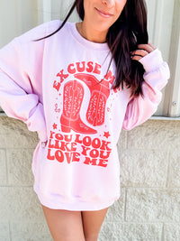 Excuse Me Graphic Top
