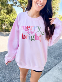 Merry And Bright Graphic Top