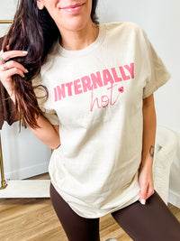 Internally Hot Graphic Top