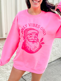 Jolly Vibes Only Graphic Pullover C.O.C.